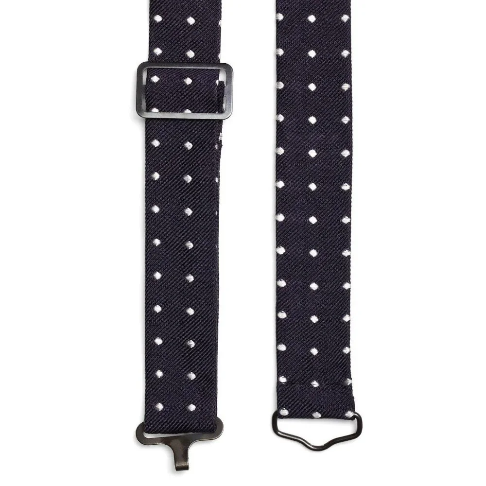 Brooks Brothers Boys Navy Dot Pre-Tied Bow Tie
